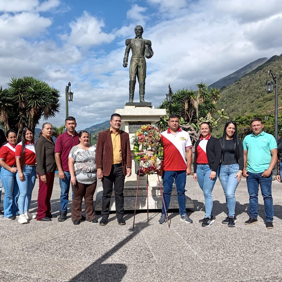Frontera Digital,  Regionales,  Alcaldía Bolivariana del Municipio Arzobispo Chacón acompañaron  ofrenda floral por los 205 años de la Batalla de Carabobo y Día del Ejército Bolivariano