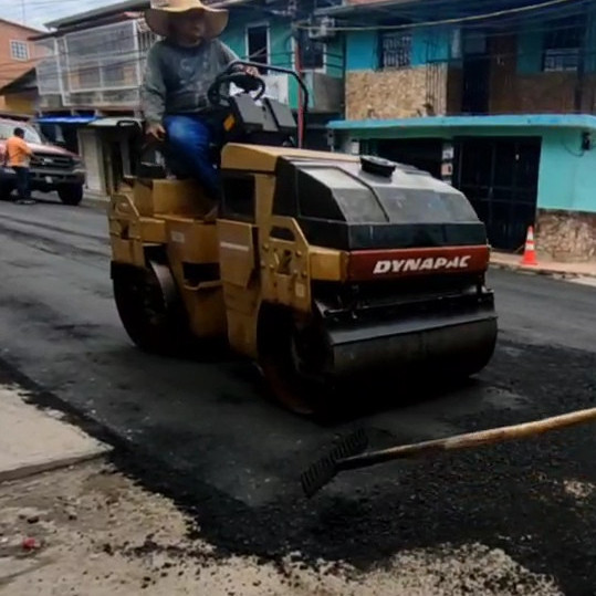 Frontera Digital, Diario Frontera, Plan de asfaltado alcanza las 670 toneladas  en el municipio Obispo Ramos de Lora