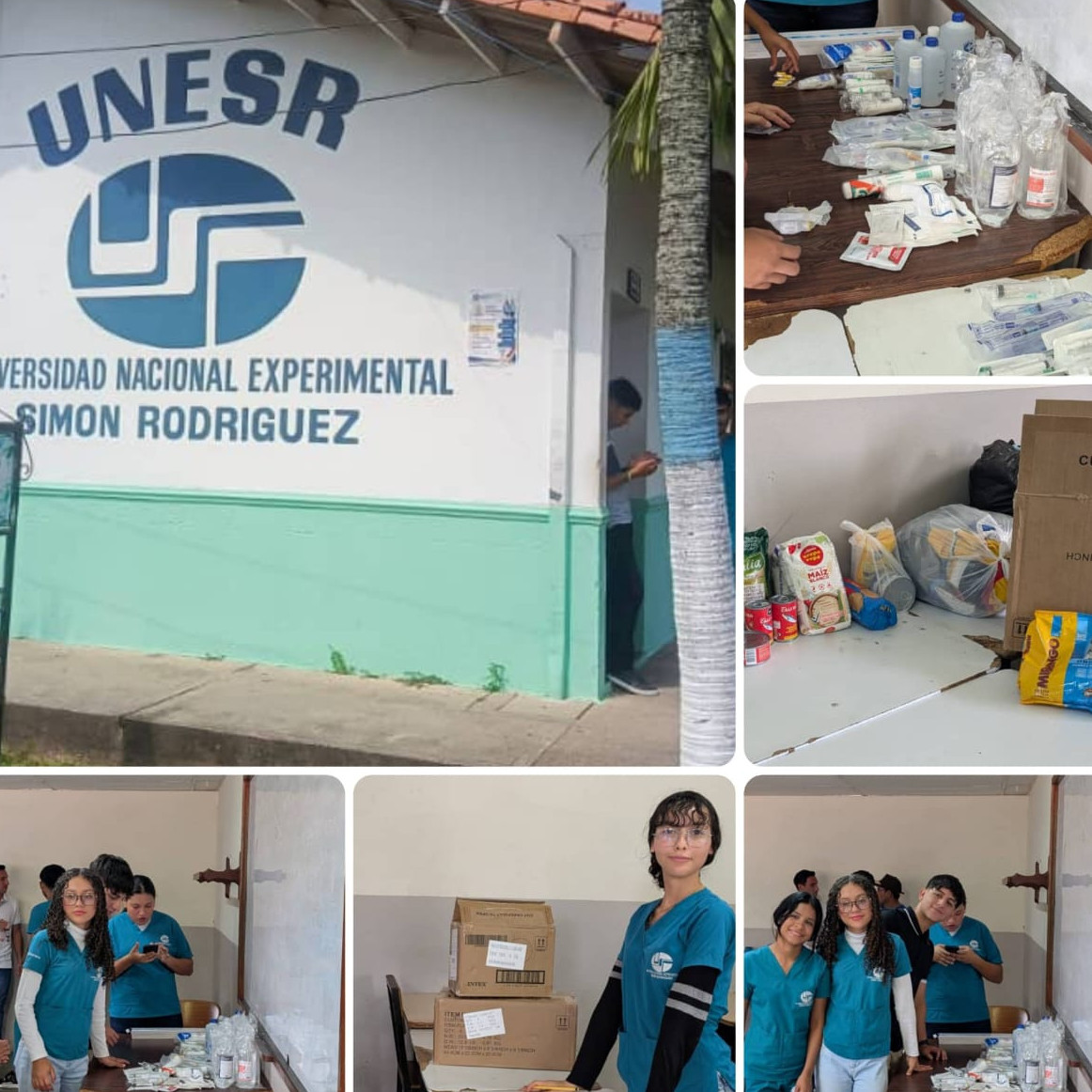 Frontera Digital, Diario Frontera, Estudiantes de Veterinaria de la UNESR-El Vigía recolectan insumos médicos 
para animales afectados por el terremoto