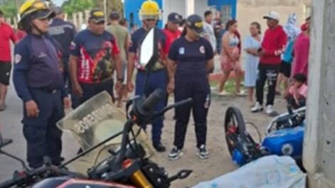 https://fronteradigital.com.ve/Murió motorizado al estrellarse con una pared 
en el barrio La Victoria dse Santa Bárbara del Zulia