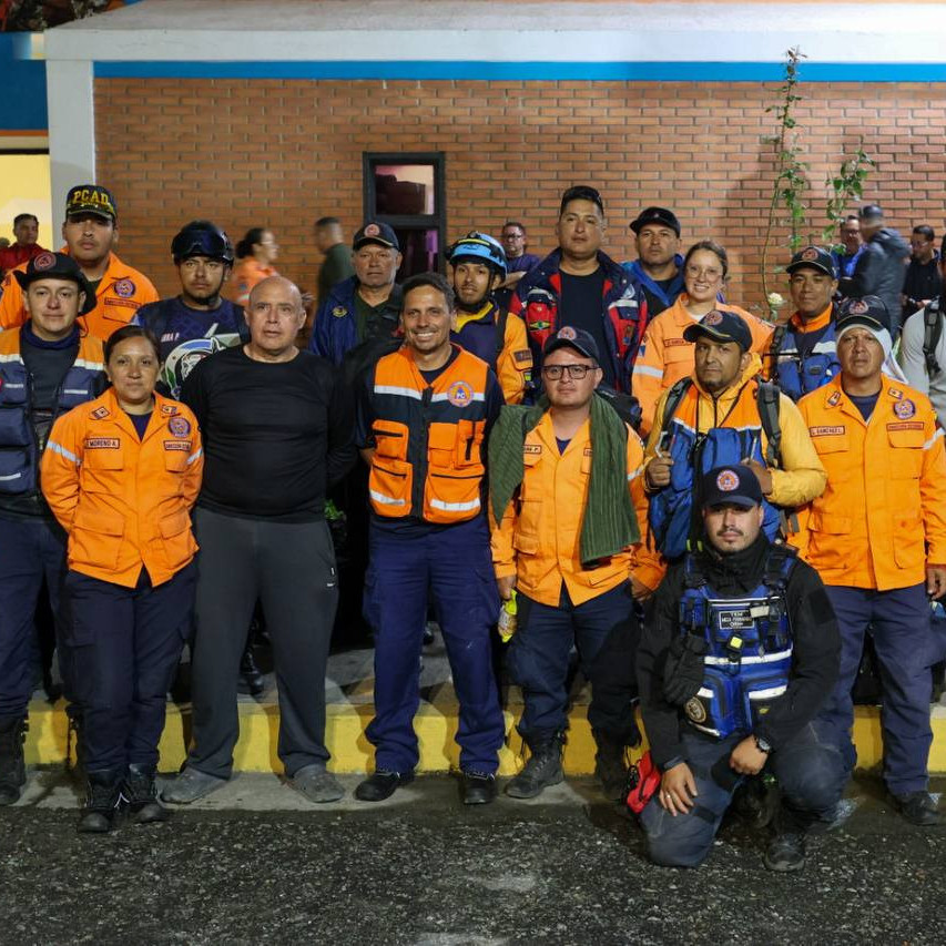 Frontera Digital, Diario Frontera, Vuelven a casa los héroes de la primera avanzada merideña tras los terremotos en el litoral central