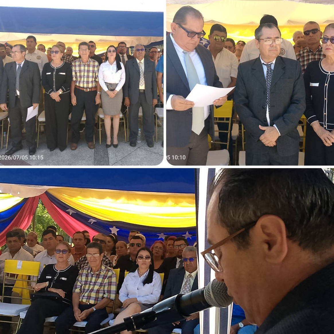 Frontera Digital,  El Vigía Panamericana,  Municipalidad de Alberto Adriani rindió homenaje en los 215 años de la Independencia de Venezuela