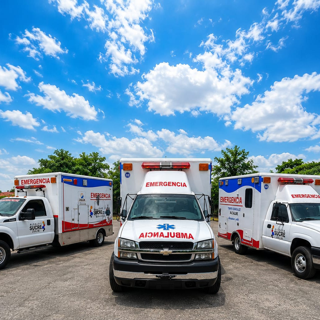 Frontera Digital,  El Vigía Panamericana,  Gestión municipal reactiva tres ambulancias para optimizar la atención médica y traslados en Sucre