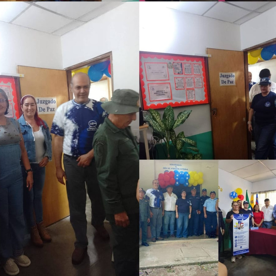 Frontera Digital,  El Vigía Panamericana,  Inauguran Juzgado de Paz de la comuna “Corazón Venezolano” 
en la Universidad Simón Rodríguez