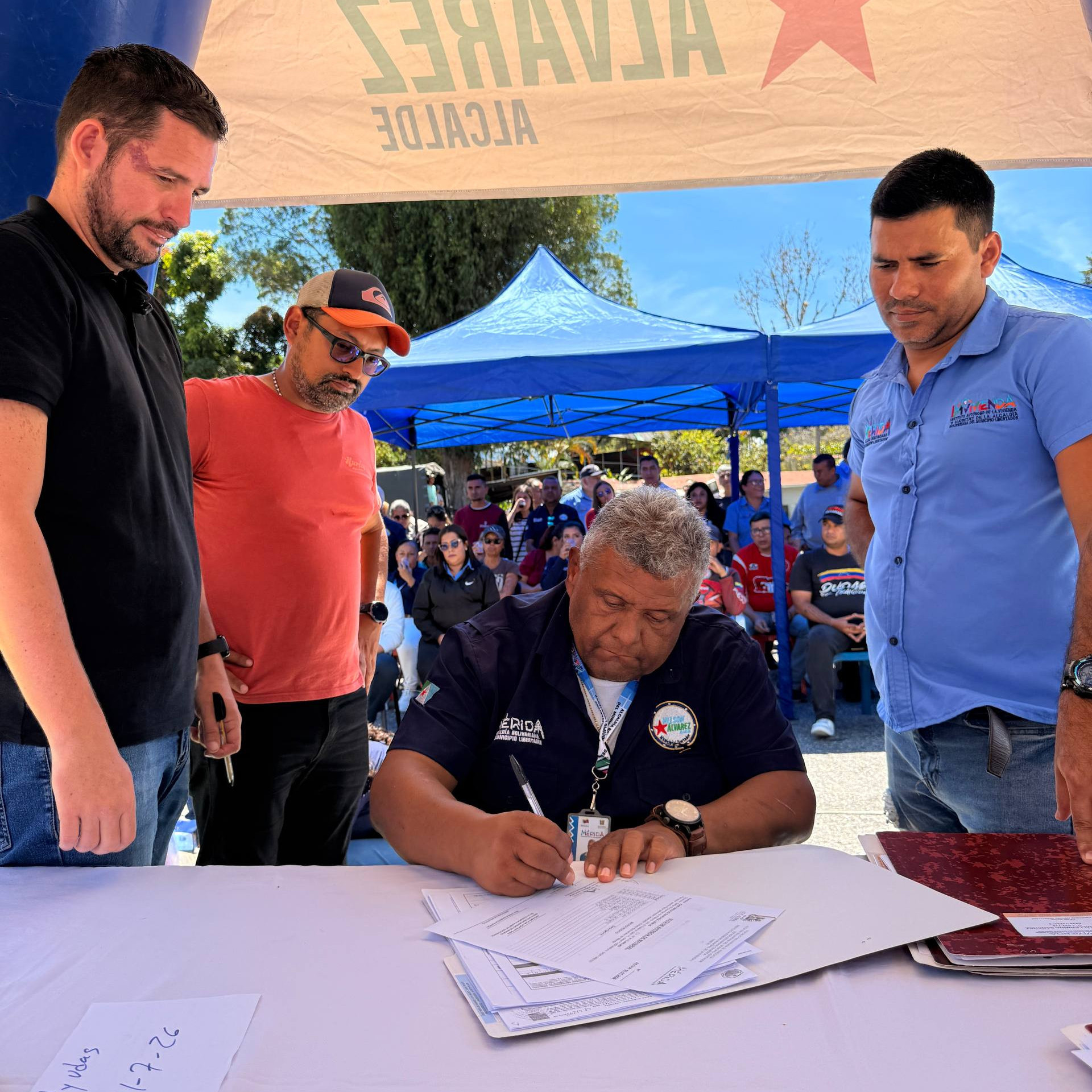 Frontera Digital,  Regionales,  Alcalde Nelson Álvarez entrega más de 13 millones de bolívares en microcréditos y materiales de construcción