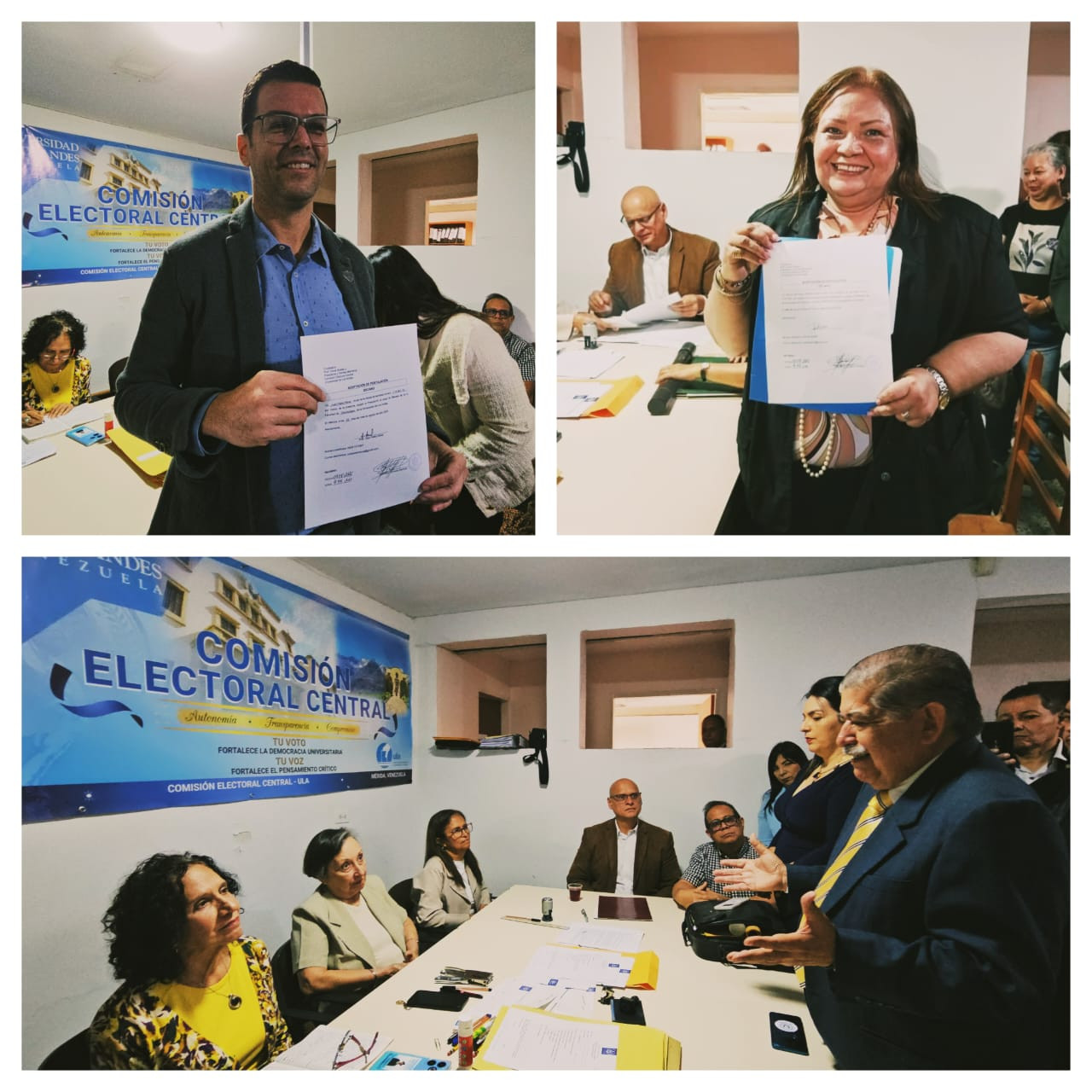 Diario Frontera, Frontera Digital,  Regionales, ,El primer candidato en inscribirse en la sede de la Comisión fue el profesor Juan Pablo Pérez, quien aspira al decanato de la Facultad de Odontología de la ULA,Inició proceso de inscripciones de candidatos a decanos en la ULA