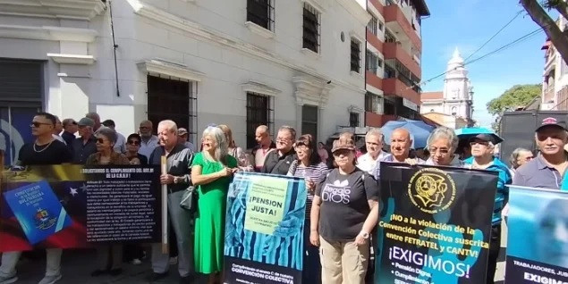 Diario Frontera, Frontera Digital,  Nacionales, ,Jubilados de Cantv protestan en cuatro estados por bonos y seguro médico