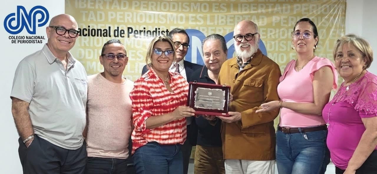 Diario Frontera, Frontera Digital,  Nacionales, ,El II Premio Victoria Prego a la Libertad de Expresión fue otorgado en 2026 al Colegio Nacional de Periodistas (CNP) y al Sindicato Nacional de Trabajadores de la Prensa (SNTP) de Venezuela.,Presidente del CNP, Tinedo Guía, llega a Venezuela con la placa del premio Victoria Prego
