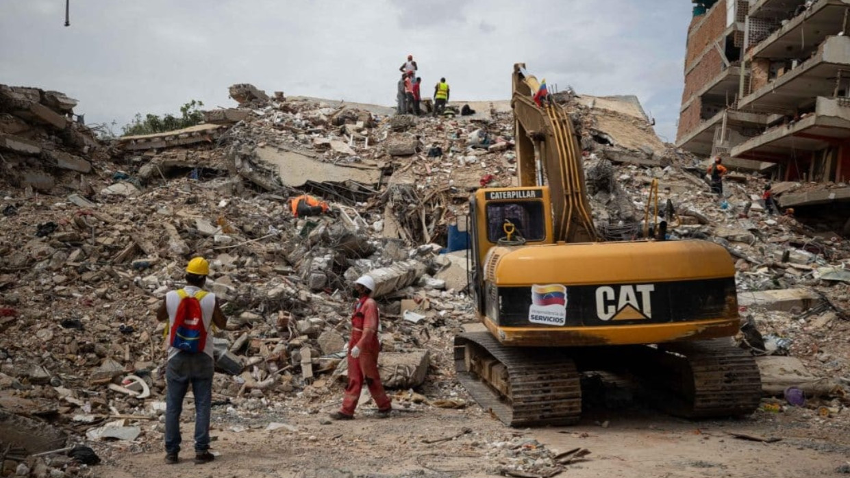 https://fronteradigital.com.ve/Ministerio de Ecosocialismo estima en un año el reciclaje total de escombros en La Guaira tras los sismos