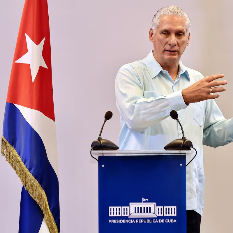 Frontera Digital,  Internacionales,  Díaz-Canel admite estancamiento del diálogo con EE.UU. y niega un posible colapso en Cuba