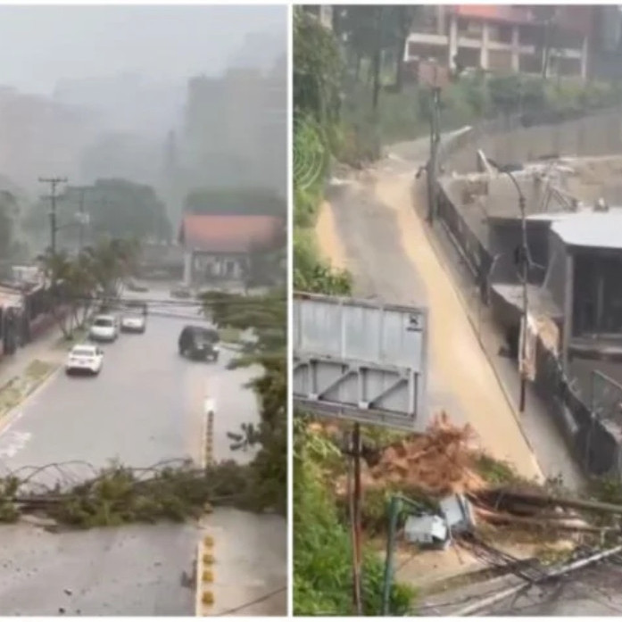 Frontera Digital,  Nacionales,  Una persona fallecida y al menos seis desaparecidos por lluvias en Venezuela