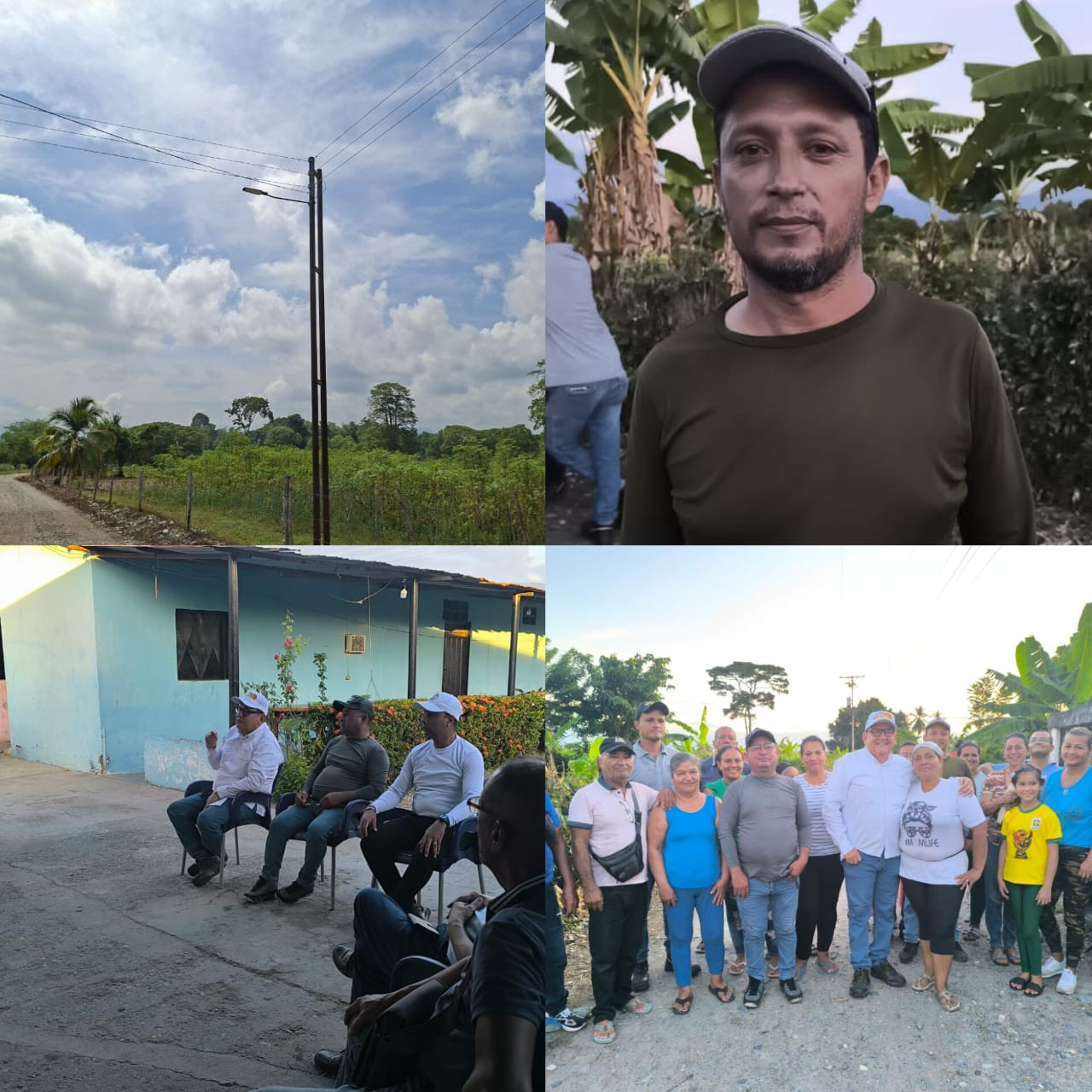Diario Frontera, Frontera Digital,  El Vigía Panamericana, ,Alcalde Lisandro Segura entregó obra de alumbrado público en el sector Caño Negro