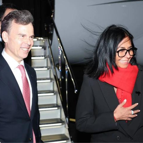 Frontera Digital,  Internacionales,  Delcy Rodríguez llega a Nueva York para la Asamblea General de la ONU
