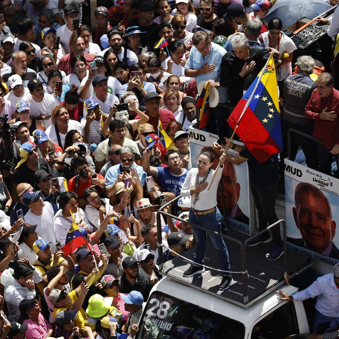 Frontera Digital,  Politica,  Domingo #27Sep | Comando con Venezuela anuncia movilización nacional por el retorno de María Corina