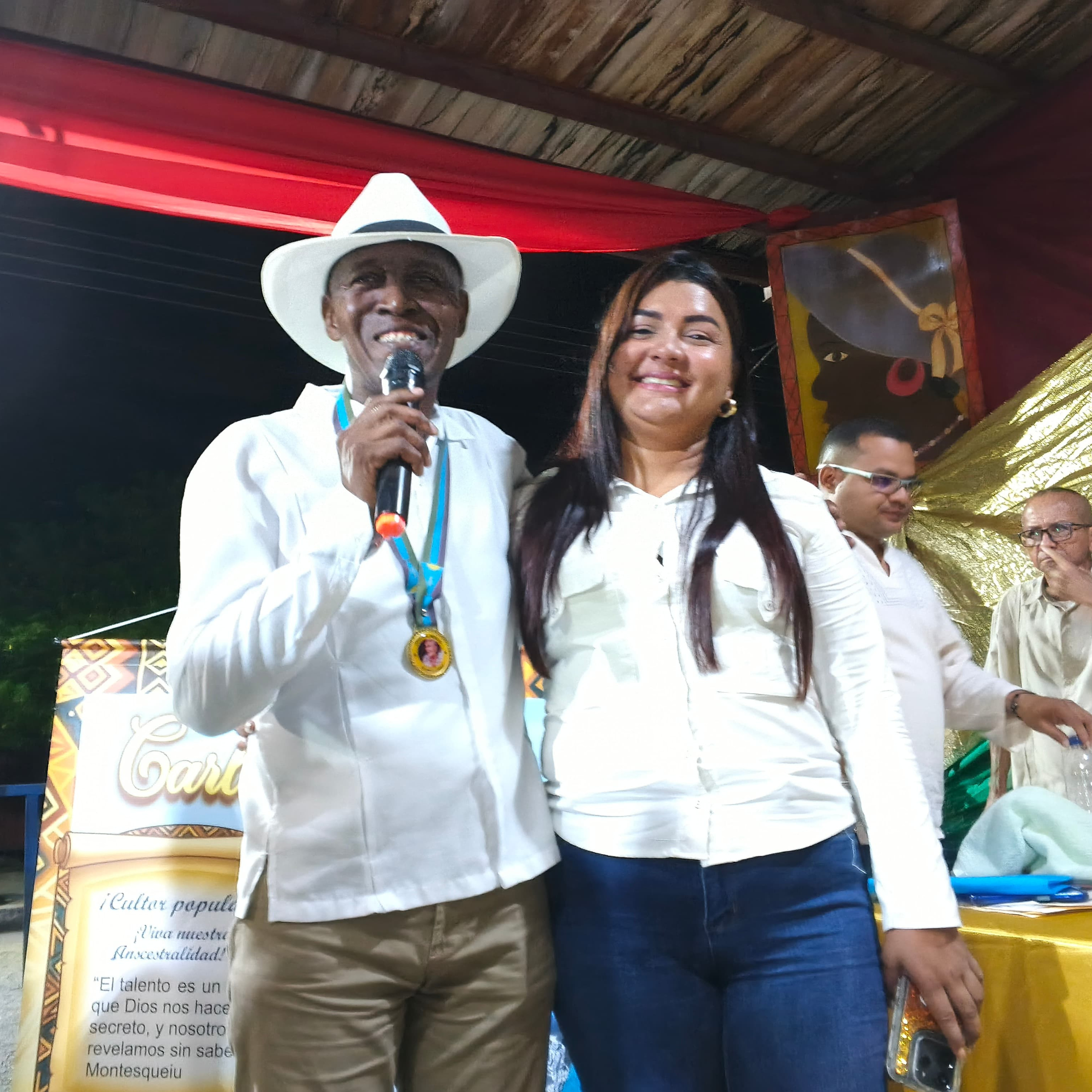 Frontera Digital, Diario Frontera, Santa María se vistió de gala para rendir homenaje al cultor popular Carlos Chourio