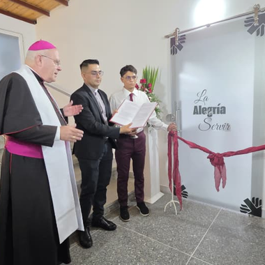 Frontera Digital,  Regionales,  En compañía del nuncio apostólico, Cáritas Mérida inauguró área quirúrgica en el Centro Médico «Por Él, Con Él y En Él»