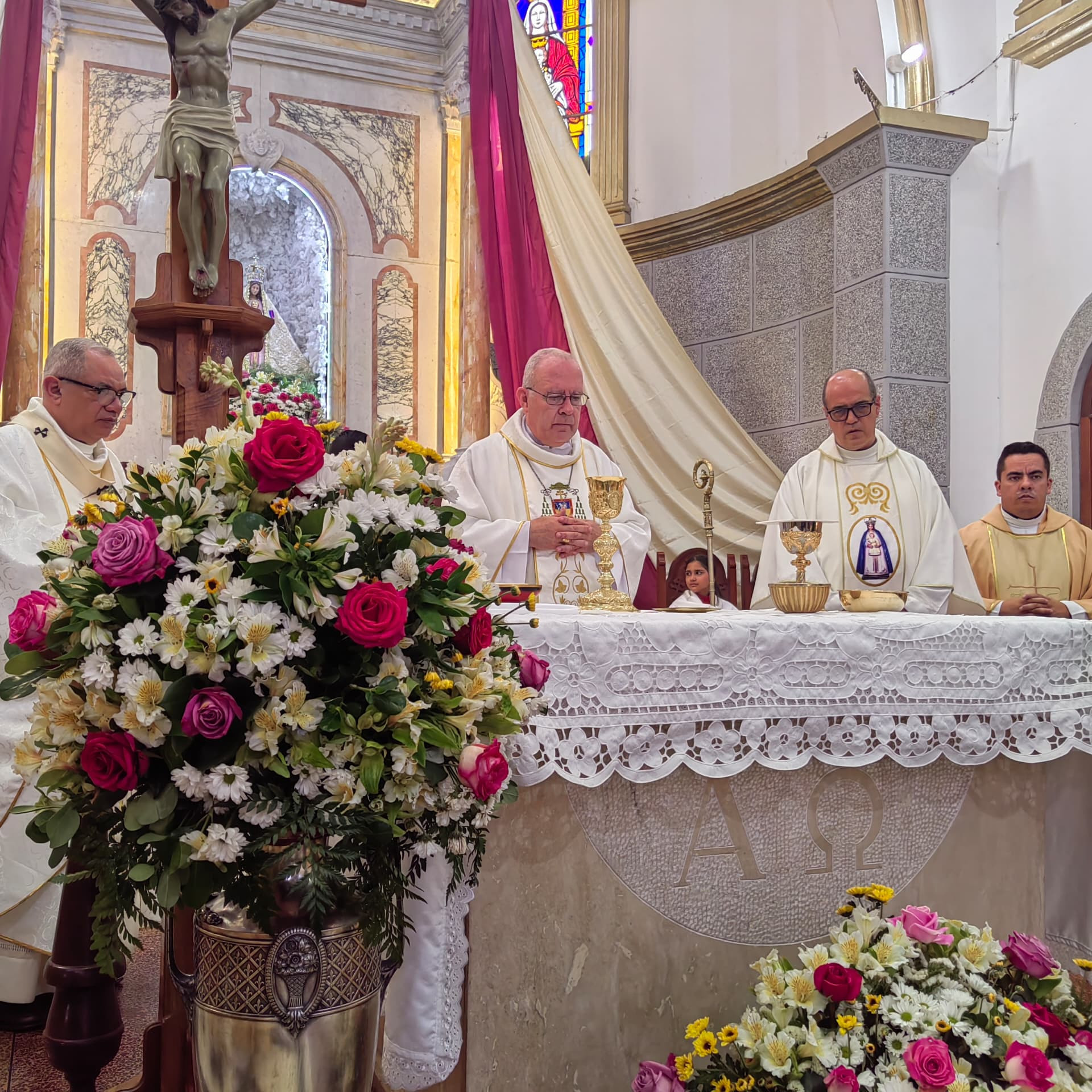 Frontera Digital, Diario Frontera, Monseñor Alberto Ortega Martín llevó el saludo y la cercanía del papa León XIV a las comunidades que conforman el Arciprestazgo Cristo Rey