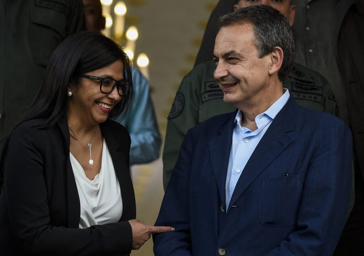 Diario Frontera, Frontera Digital,  Politica, ,Rodríguez Zapatero lidera un plan para legitimar a Delcy Rodríguez ante el mundo