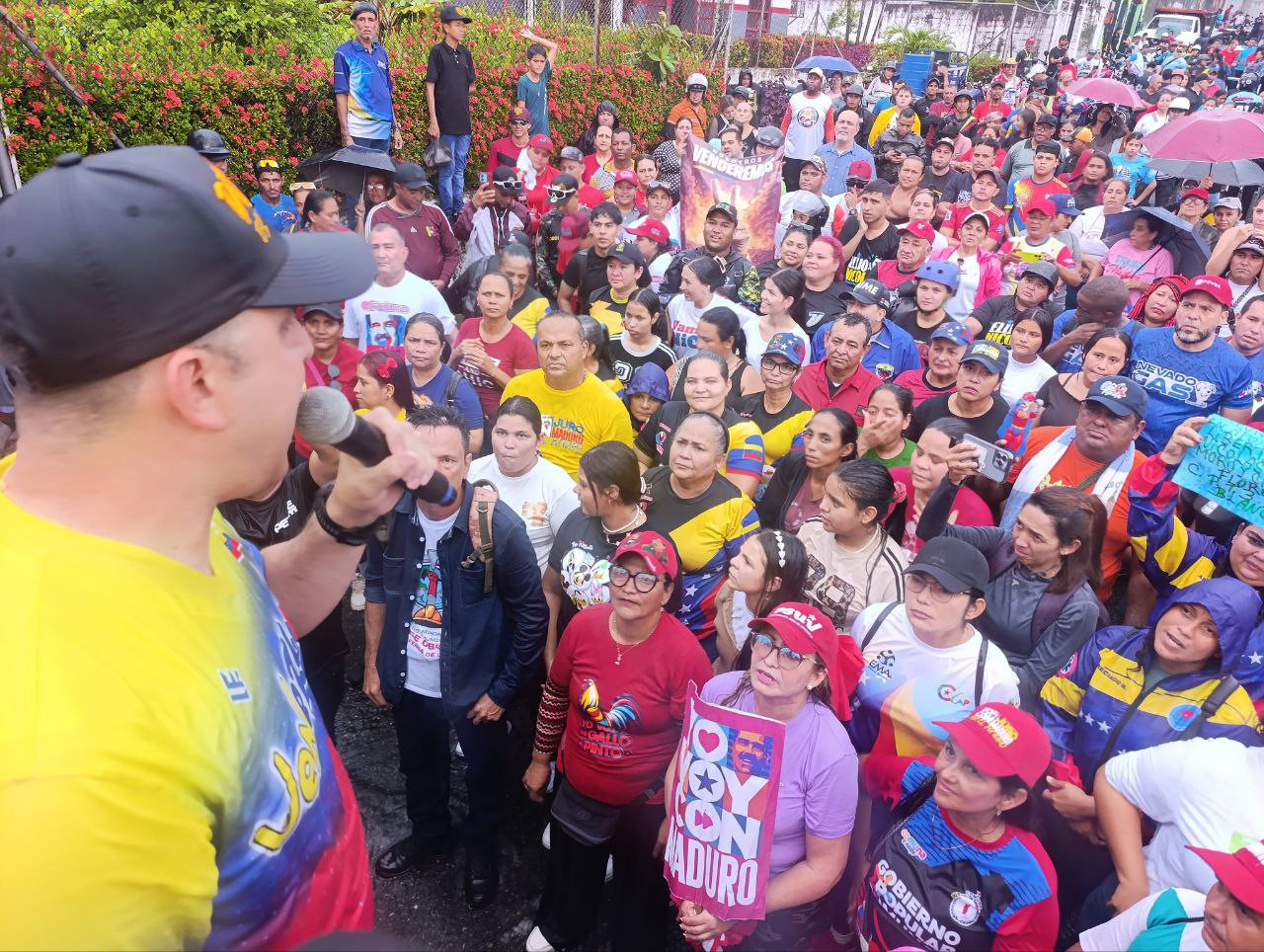 Diario Frontera, Frontera Digital,  Politica, ,Desde El Vigía, el gobernador del estado Mérida, Arnaldo Sánchez, expresó que en la entidad se realizaron seis marchas, caravanas con motorizados y marchas con el poder popular,Revolucionarios marcharon exigiendo la libertad del presidente Nicolás Maduro y Cilia Flores