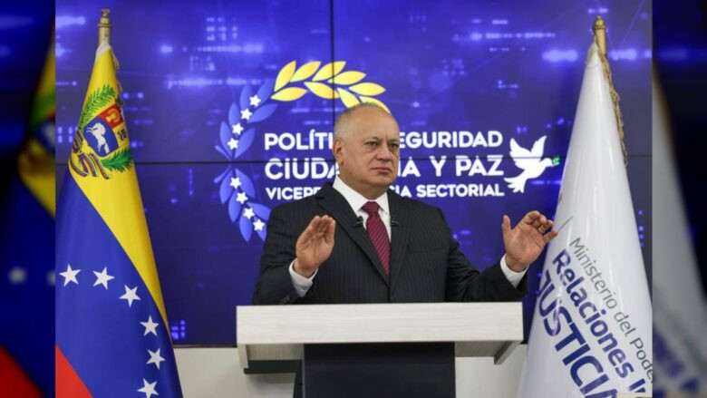 Diario Frontera, Frontera Digital,  Nacionales, ,Cabello niega existencia del Cartel de los Soles y lo califica de narrativa para atacar Venezuela