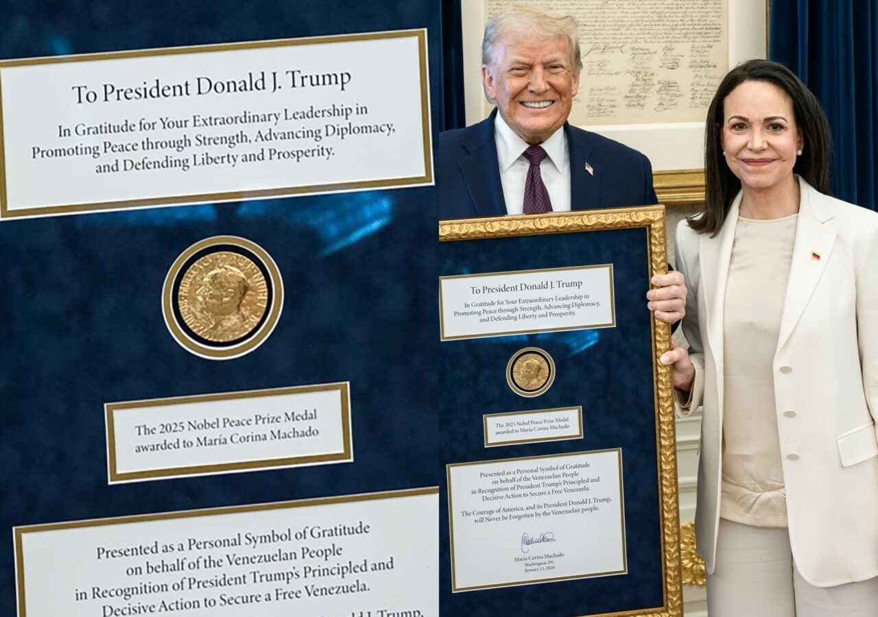 Diario Frontera, Frontera Digital,  Internacionales, ,El Centro Nobel de la Paz aclara que la medalla puede cambiar de dueño, pero el título es intransferible