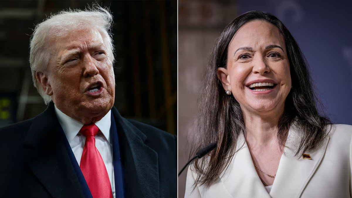 Diario Frontera, Frontera Digital,  Internacionales, ,ABC: Trump rompe el protocolo y comparte su contacto personal con María Corina Machado