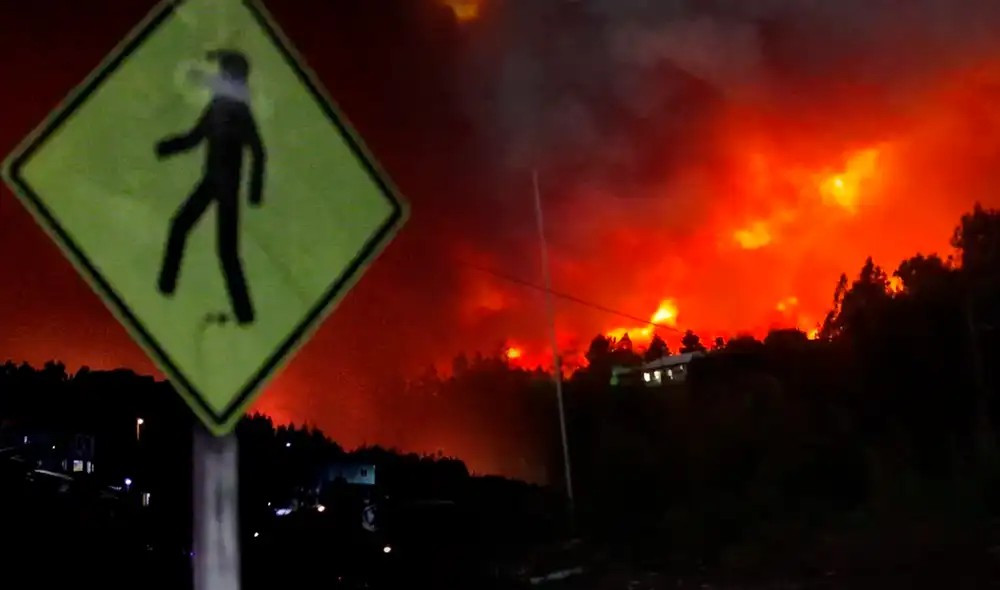 Diario Frontera, Frontera Digital,  Internacionales, ,La magnitud de la emergencia quedó reflejada en numerosos registros difundidos por vecinos a través de redes sociales,Por graves incendios forestales Chile decreta Estado de catástrofe