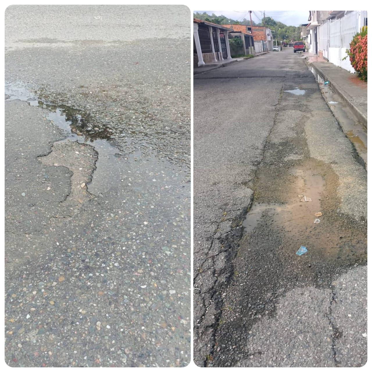 Diario Frontera, Frontera Digital,  El Vigía Panamericana, ,Exigen reparar botes de agua potable que están dañando el asfalto en El Vigía