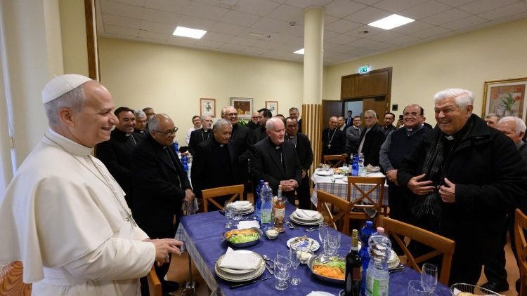 Diario Frontera, Frontera Digital,  Internacionales, ,"Un gesto de cercanía y comunión que fortalece la misión pastoral de la Iglesia en el Perú",Almuerzo sorpresa del Papa con los obispos del Perú en Roma