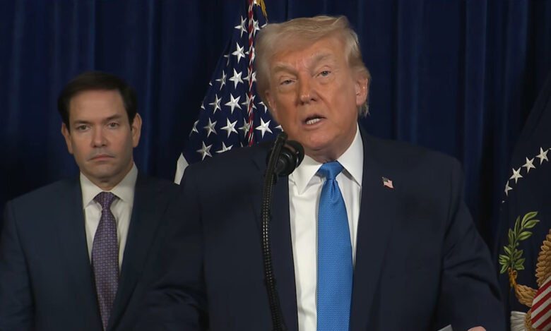 Diario Frontera, Frontera Digital,  Internacionales, ,Trump dice que «EEUU gobernará Venezuela» hasta que «haya una transición»