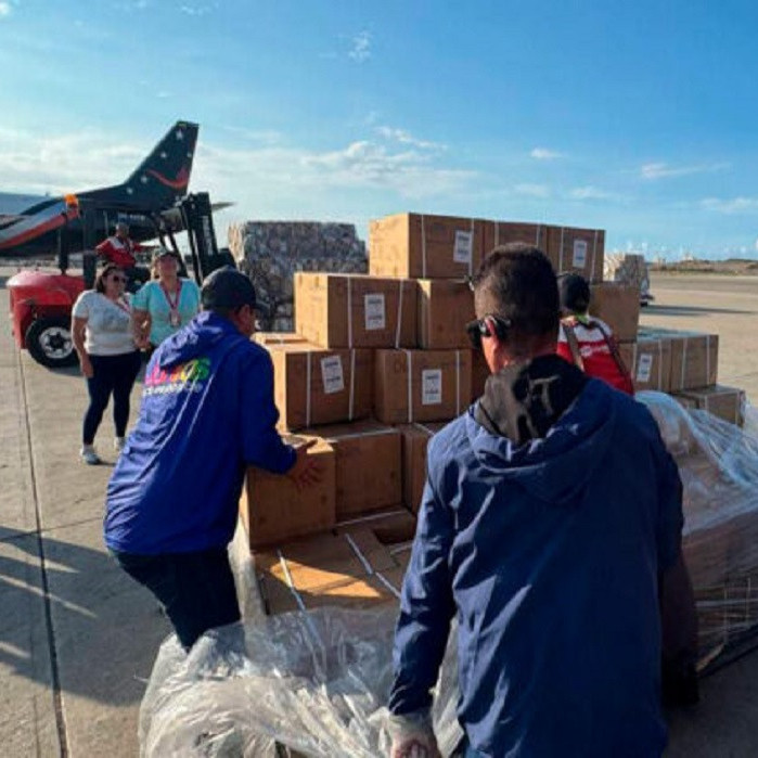 Diario Frontera, Frontera Digital,  Nacionales, ,Llega al país cargamento médico tras bombardeo de EEUU que destruyó material para diálisis