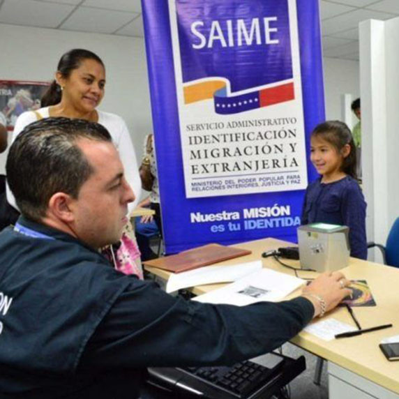 Diario Frontera, Frontera Digital,  Nacionales, ,Saime realizará jornada especial de cedulación sin necesidad de cita previa
