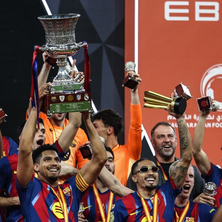 Diario Frontera, Frontera Digital,  Deportes, ,Barcelona gana la Supercopa ante el Real Madrid gracias a un doblete de Raphinha