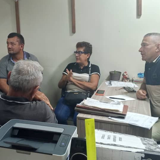 Diario Frontera, Frontera Digital,  El Vigía Panamericana, ,Gerencia Vialidad se reunió con directivos del transporte urbano del municipio Alberto Adriani