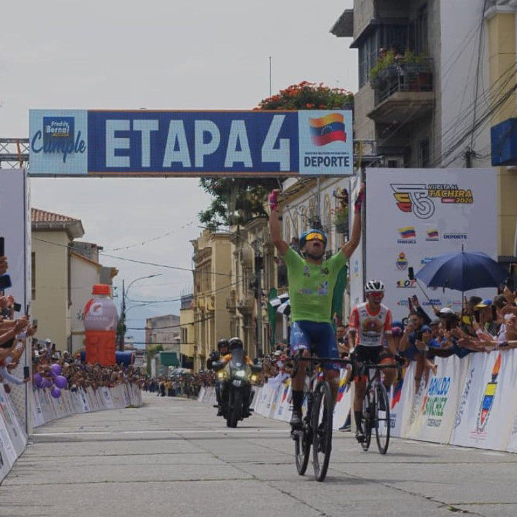 Diario Frontera, Frontera Digital,  Deportes, ,Jorge Abreu se lleva la cuarta etapa de la Vuelta al Táchira en Mérida 
con Brandon Vega 3° que se acerca al podio
