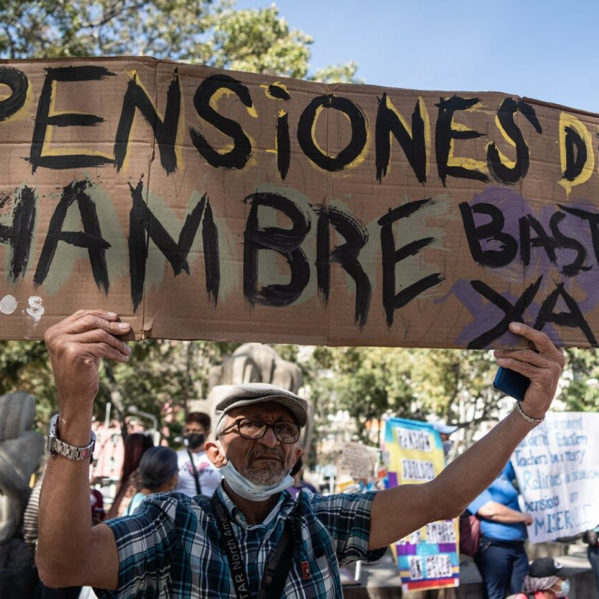 Diario Frontera, Frontera Digital,  Nacionales, ,Adultos mayores venezolanos afrontan precariedad y exigen aumento de pensiones