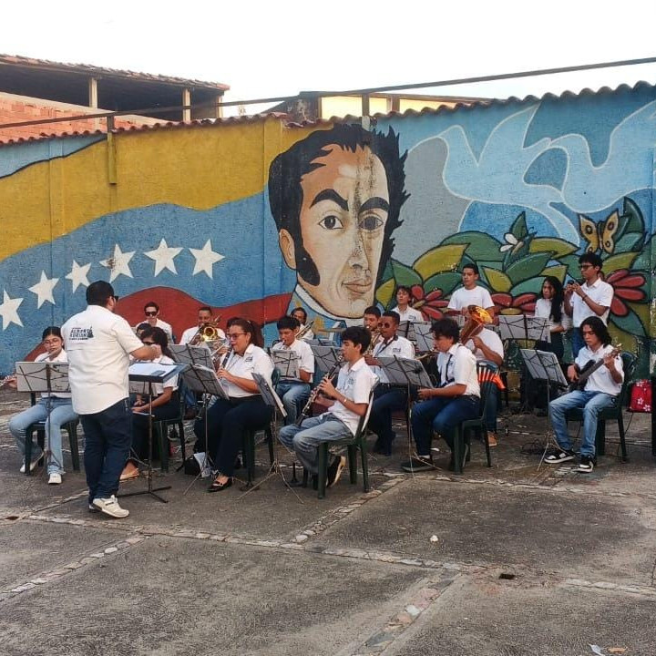 Diario Frontera, Frontera Digital,  El Vigía Panamericana, ,Banda Inocente Carreño inició recital musical en la plaza bolívar de El Vigía