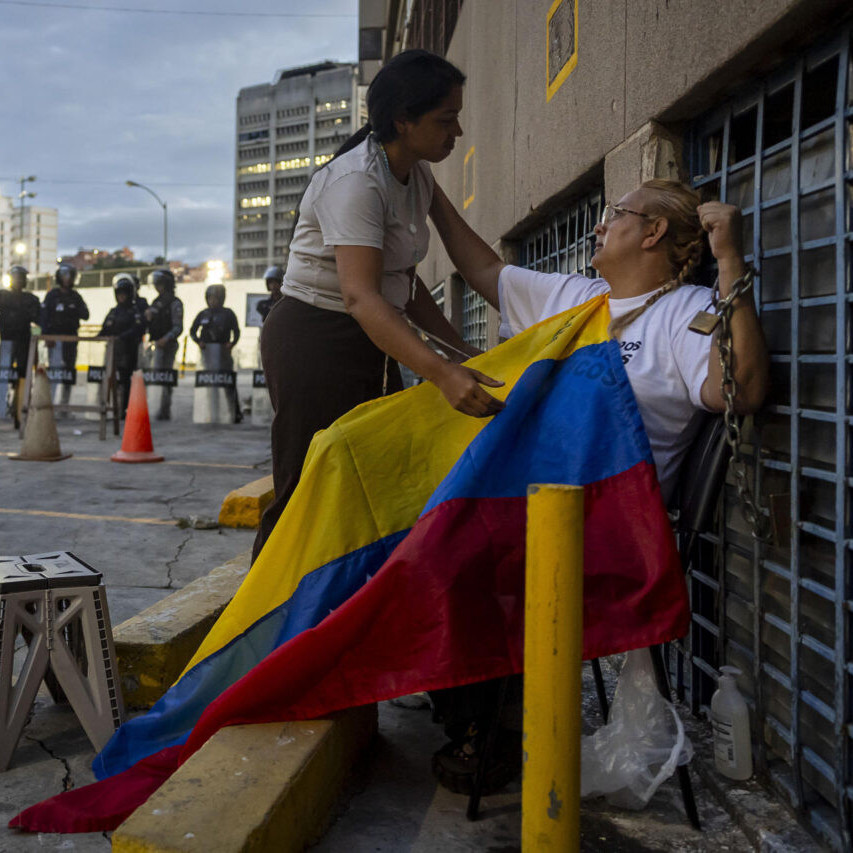 Diario Frontera, Frontera Digital,  Nacionales, ,Madres de presos políticos se niegan a dejar campamento frente a la Zona 7 de la PNB en Caracas