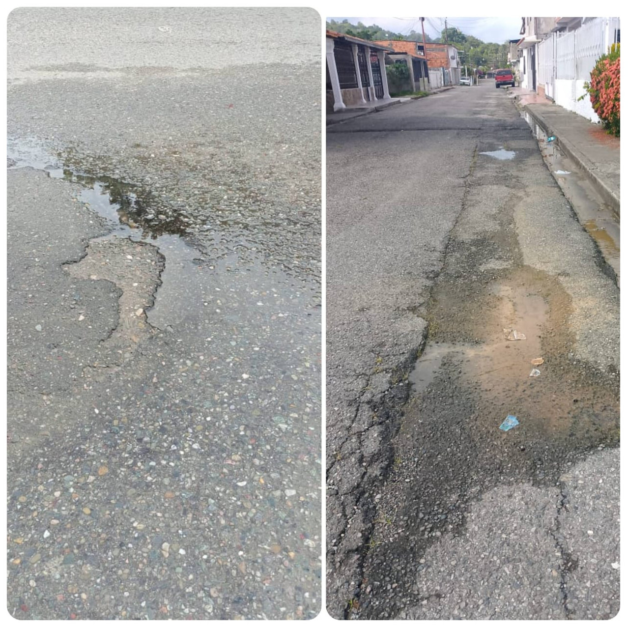 Diario Frontera, Frontera Digital,  El Vigía Panamericana, ,Exigen reparar botes de agua potable que están dañando el asfalto en El Vigía