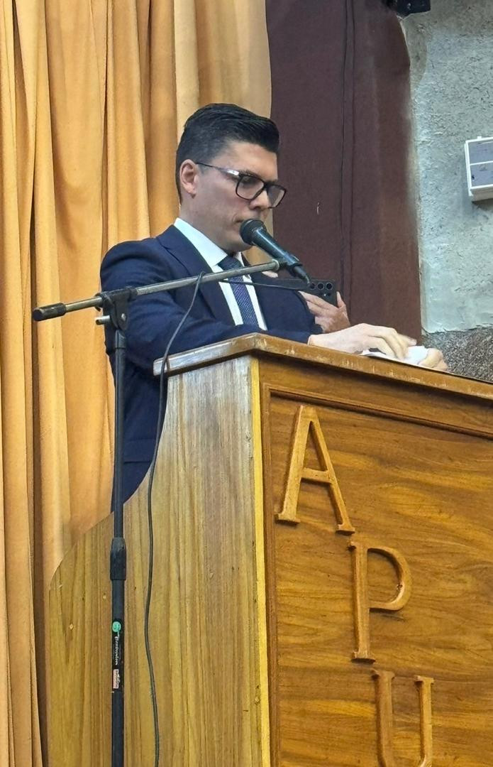 Diario Frontera, Frontera Digital,  Regionales, ,Dr. Virgilio Castillo: “sin la dignificación salarial del profesorado universitario, no habrá reconstrucción institucional ni verdadera transformación nacional”. Foto: Prensa Apula,Apula exige incluir la restitución inmediata del salario docente 
en la agenda de transformación nacional