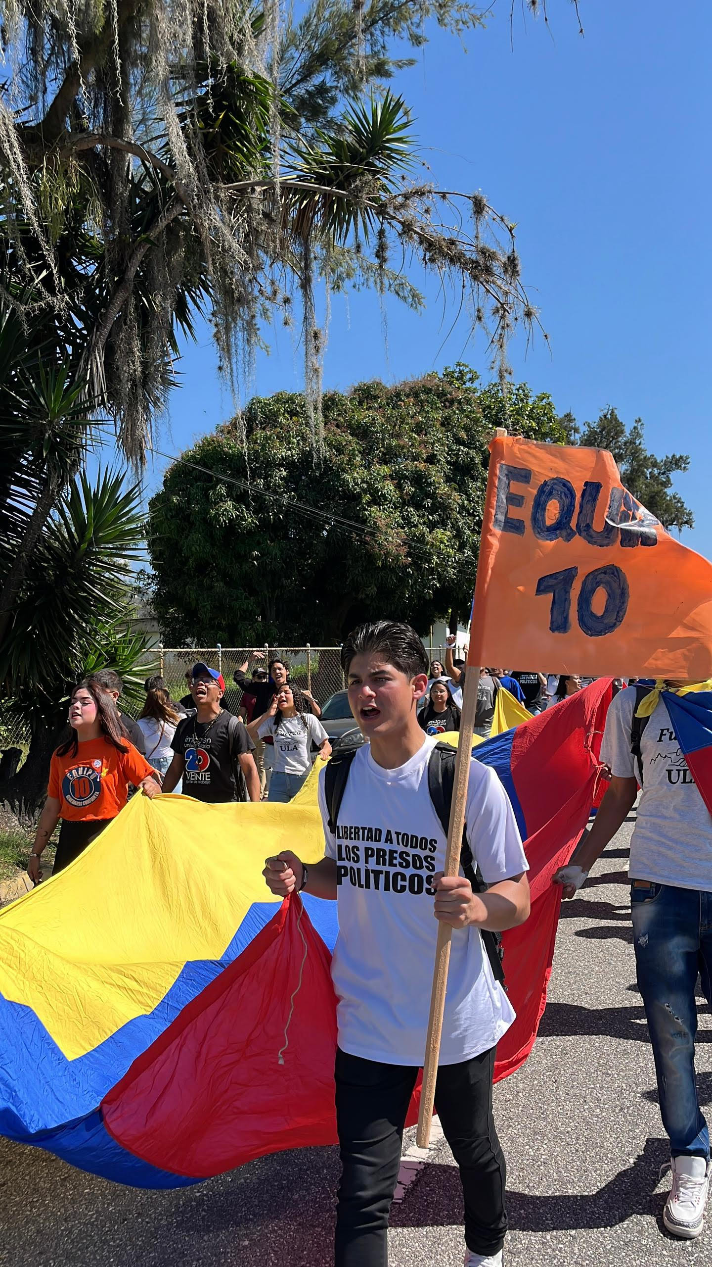 Diario Frontera, Frontera Digital,  Regionales, ,Los organizadores subrayaron que la movilización se desarrolló de manera pacífica y que continuará la agenda de protestas en todo el país hasta lograr la liberación de los detenidos por motivos políticos,Juventud merideña marchó por la libertad y los derechos humanos en Venezuela