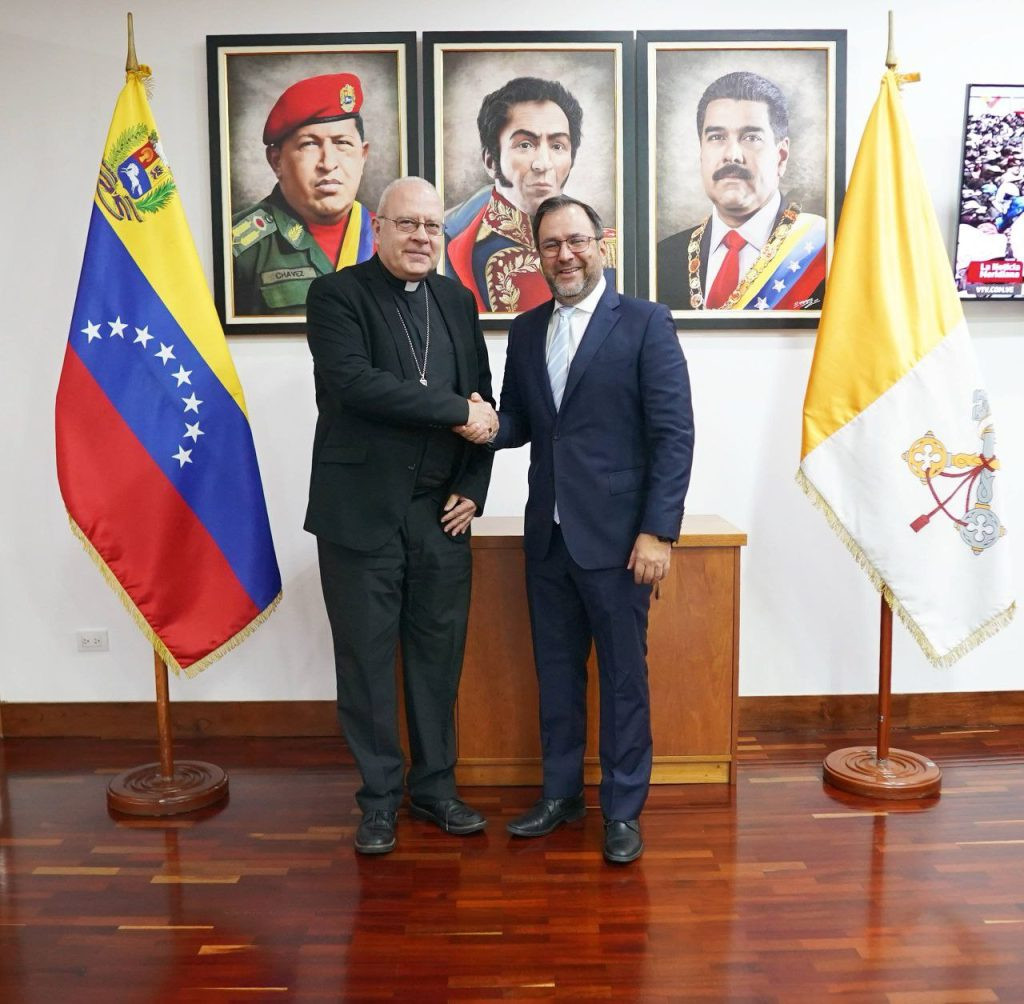 Diario Frontera, Frontera Digital,  Nacionales, ,Yvan Gil abordó «construcción de la convivencia democrática y protección de la paz» con el nuncio apostólico