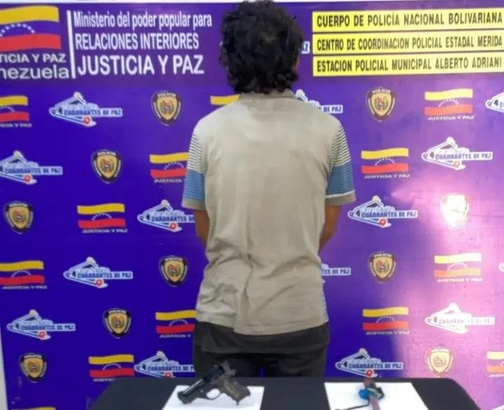 Diario Frontera, Frontera Digital,  Sucesos, ,Policía Nacional capturó a ciudadano tras incautar un Facsímil y un arma blanca en Alberto Adriani