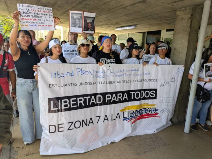 Diario Frontera, Frontera Digital,  Nacionales, ,“Amnistía real”: la exigencia de los familiares de presos políticos y estudiantes desde la UCV