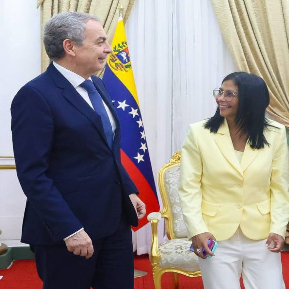 Diario Frontera, Frontera Digital,  Nacionales, ,Reunión entre Delcy Rodríguez y Zapatero reafirma el compromiso 
con el Programa para la Convivencia Democrática y la Paz