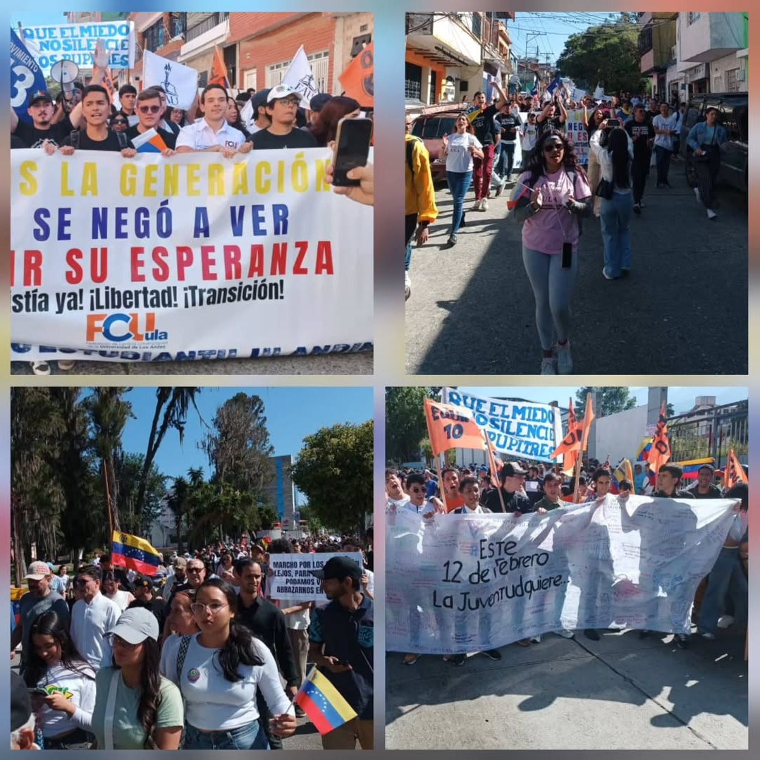 Diario Frontera, Frontera Digital,  Regionales, ,Estudiantes Ulandinos merideños se sumaron a la convocatoria nacional para exigir la libertad de los presos políticos