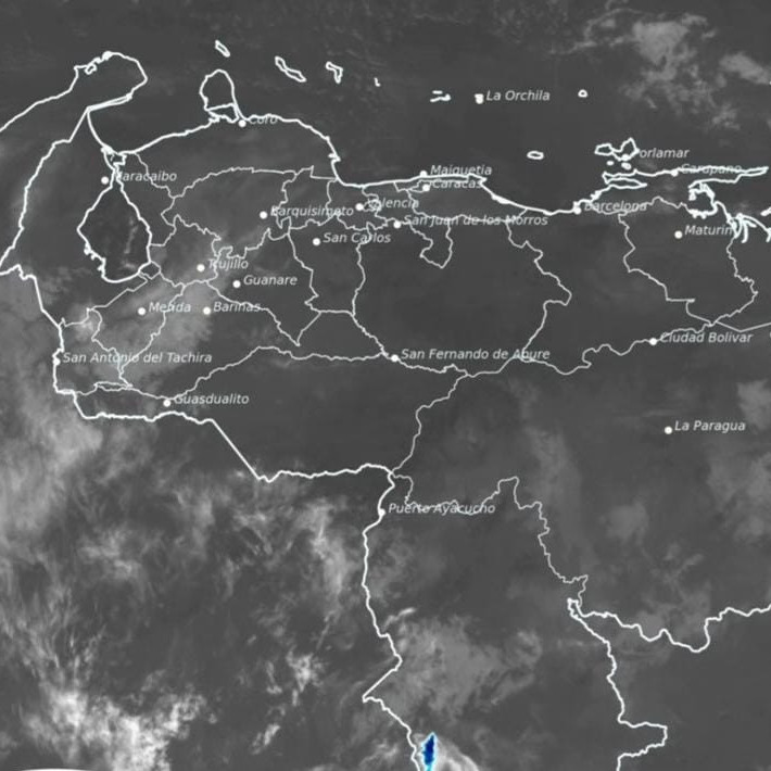 Diario Frontera, Frontera Digital,  Nacionales, ,Lluvias dispersas y cielo parcialmente nublado en Venezuela, según el Inameh