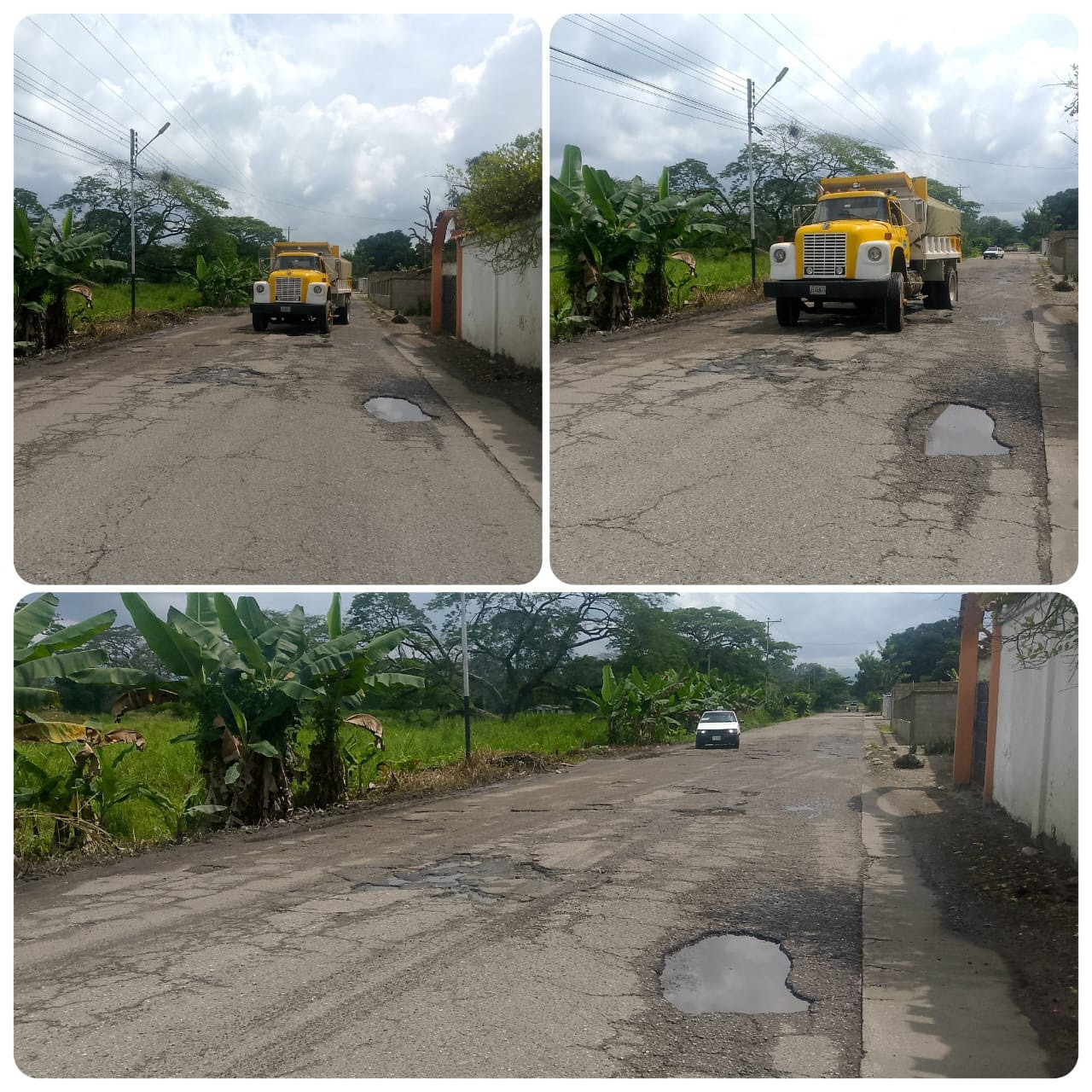 Diario Frontera, Frontera Digital,  El Vigía Panamericana, ,Habitantes de Aroa y Los Naranjos exigen Plan de Bacheo al Gobierno municipal y regional