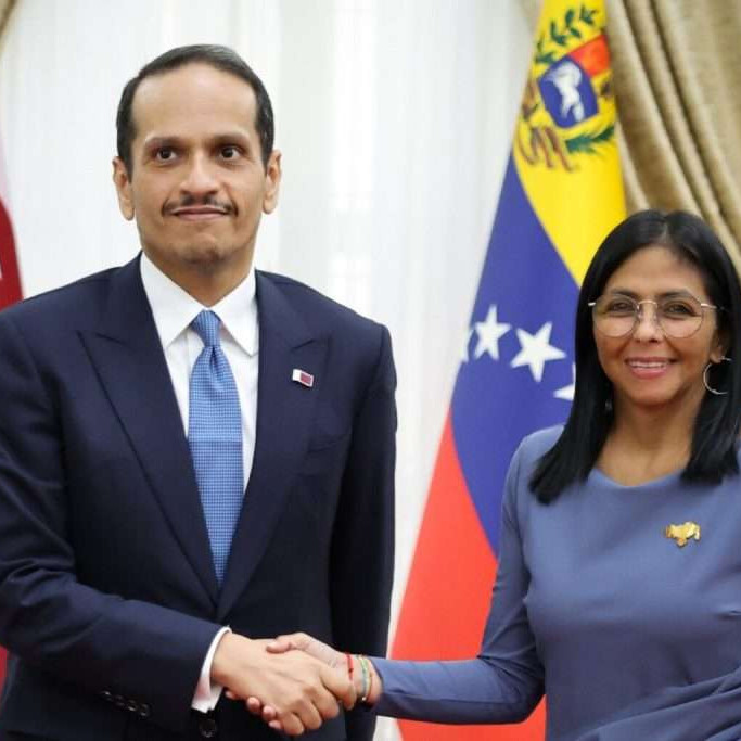 Diario Frontera, Frontera Digital,  Nacionales, ,Presidenta encargada recibe al primer ministro de Qatar en Miraflores