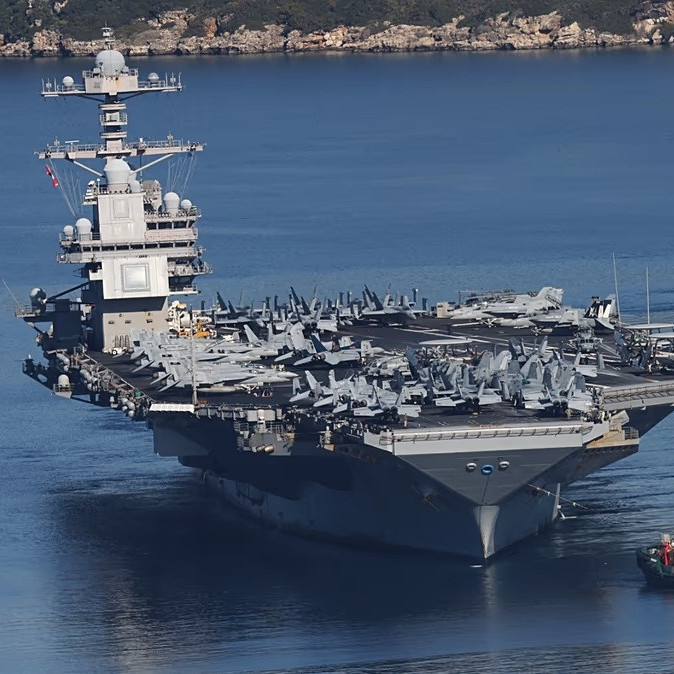 Diario Frontera, Frontera Digital,  Internacionales, ,USS Gerald R. Ford llega a Israel en plena tensión con Irán